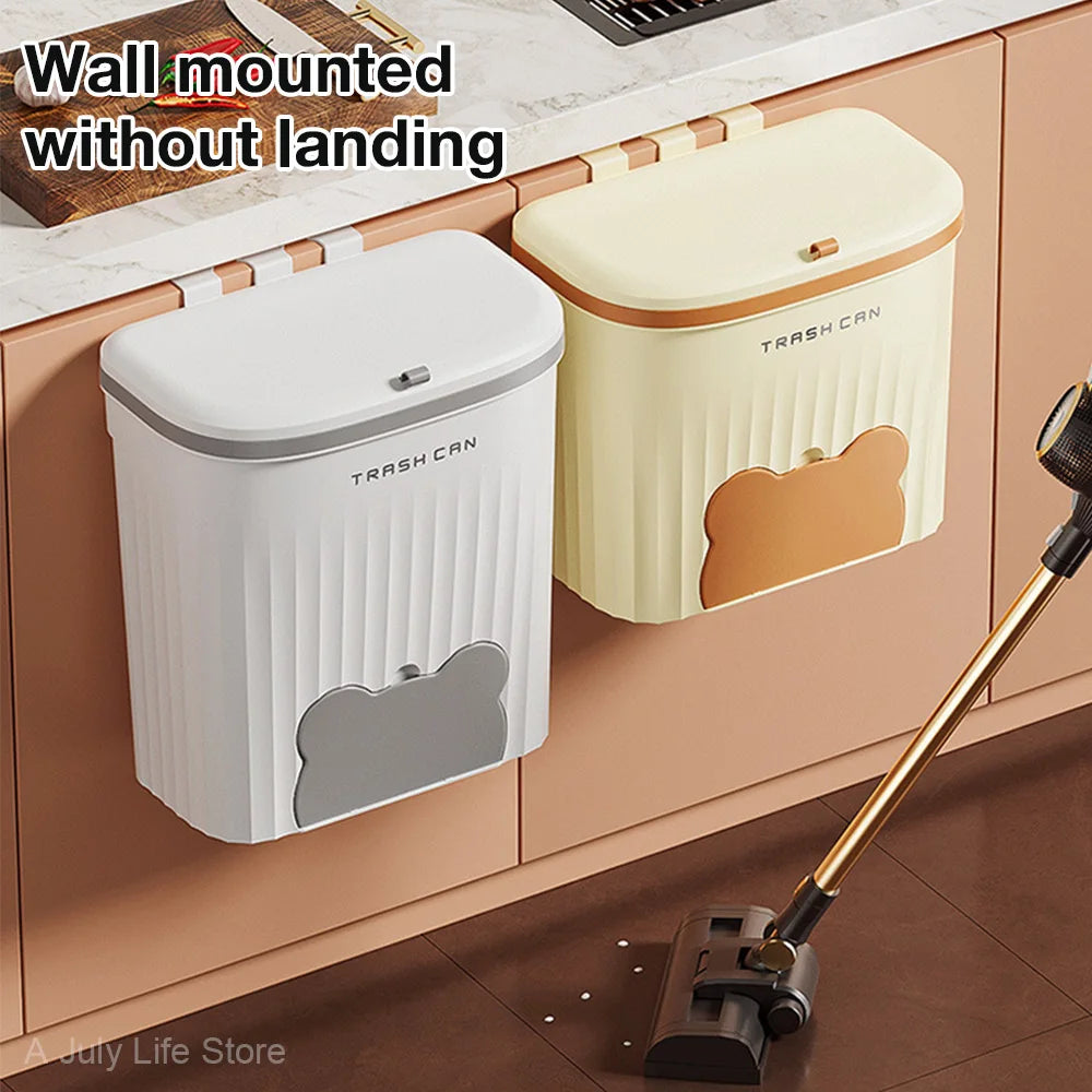 Wall-Mounted Compost Bin – Space-Saving Kitchen Waste Solution