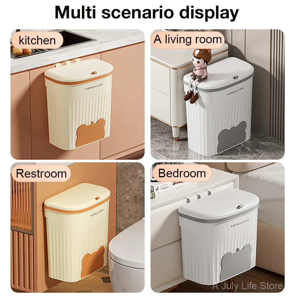 Wall-Mounted Compost Bin – Space-Saving Kitchen Waste Solution