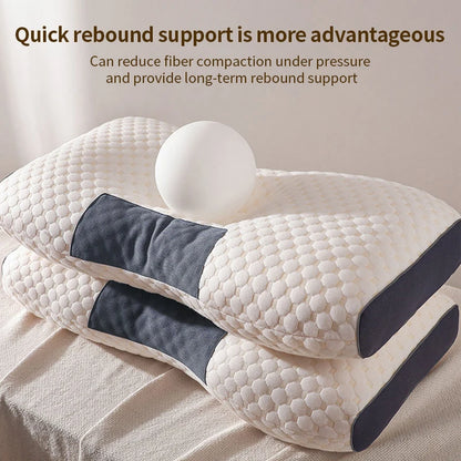 Ergonomic Contour Neck Pillow – Supportive Comfort for Better Sleep