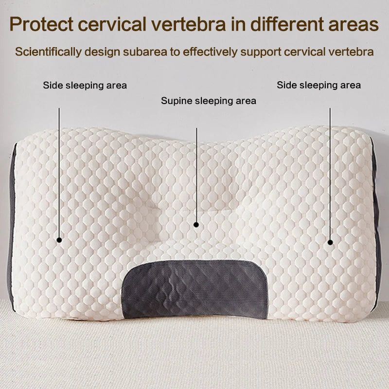 Ergonomic Contour Neck Pillow – Supportive Comfort for Better Sleep