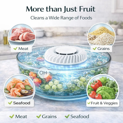 Fruit & Vegetable Washer – Remove Dirt & Residue for a Fresher, Cleaner Wash