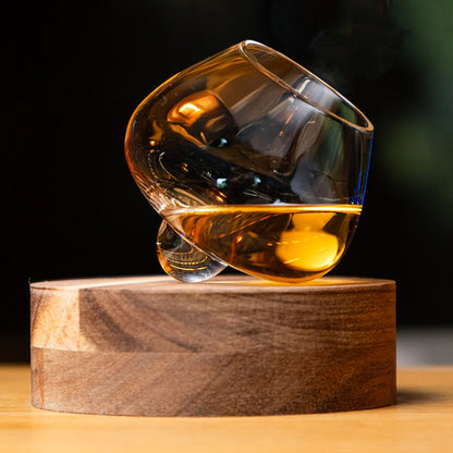 Equilibrium Spirit Glass – Elegant Crystal Design for a Unique Drinking Experience